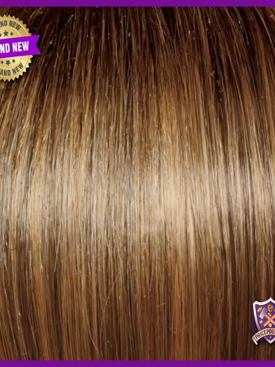 Long Face Framing Layered Wig, Petite Average Cap, Heat Resistant Fiber main image 4